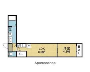F ASECIA THALLO【2階】の間取り
