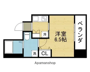 ワールドアイ大阪城EASTアドバンス【9階】の間取り