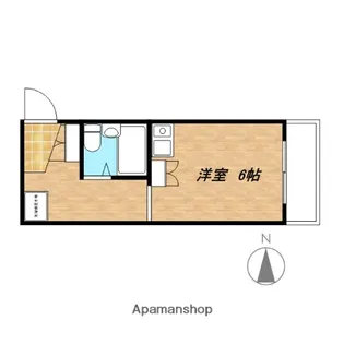 グランピア上汐【2階】の間取り