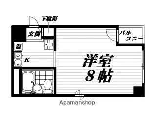 シャトーアルーフ【302号室】の間取り
