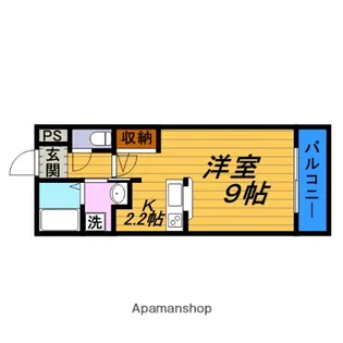 グローフラール【3階】の間取り