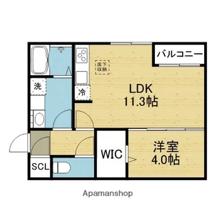 ボルボ【1階】の間取り