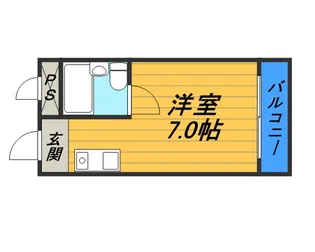 渡辺マンション【111号室】の間取り
