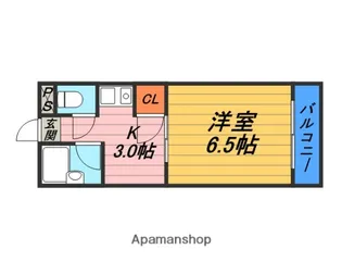 モリビル京橋【713号室】の間取り
