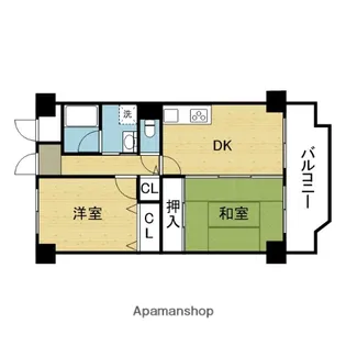 ISM大阪城公園【9階】の間取り