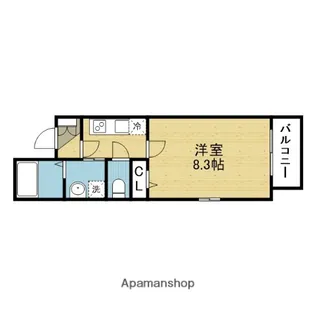 F NORMALIS SEAM【1階】の間取り