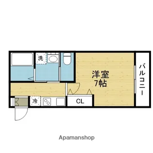 INOVE吉松EAST【1階】の間取り