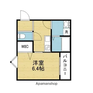 ナガモリ鶴橋ビル【3階】の間取り
