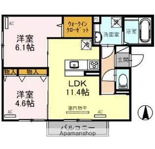 Y’s one【2階】の間取り
