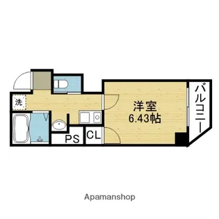 URBAN HILLS 東小橋【3階】の間取り