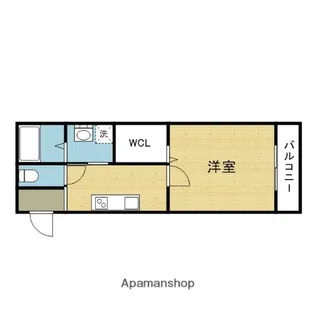 BELLEVUE生野西ANNEX【301号室】の間取り