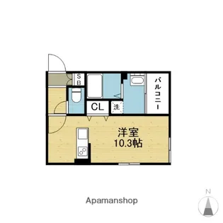(仮称)大今里マンションPJ【2階】の間取り