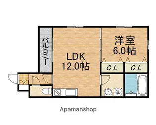 カサグランデ【2階】の間取り