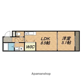 フジパレス城東諏訪Ⅴ番館【2階】の間取り