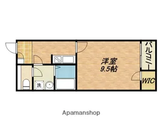 パル七曲【103号室】の間取り