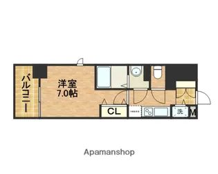 エスリード大手前【14階】の間取り