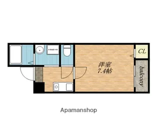 レジェンド・JS【4階】の間取り