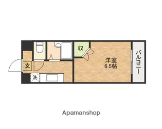 アロンディール【503号室】の間取り