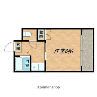ハイムリップル【108号室】の間取り
