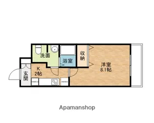 エスリード森ノ宮駅前【1105号室】の間取り
