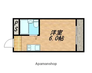 YOUハイム今里【302号室】の間取り
