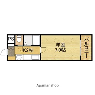 ホワイトグロリア【3階】の間取り