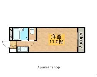 パディーブレイドⅡ【703号室】の間取り