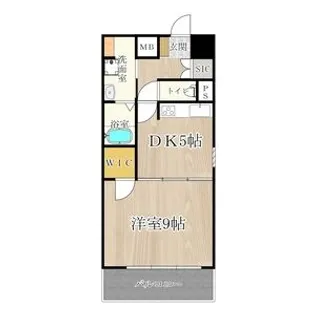 メゾン・デ・ノムラ島之内【11階】の間取り