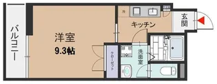 ヒズ・イマージュ北浜【304号室号室】の間取り