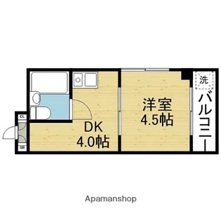 ロイヤル小路【1階】の間取り