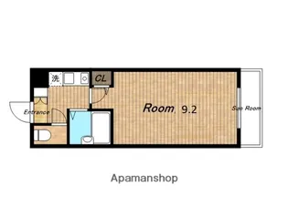 高津ヒルトン【401号室】の間取り