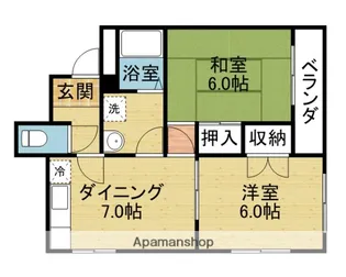 グレーシィコンドウ【2階】の間取り