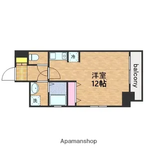 カイセイ本町東【4階】の間取り