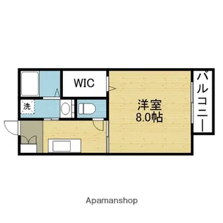 メゾン ド マホロバ【206号室】の間取り