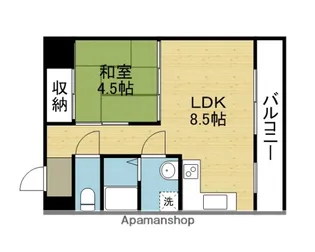 クロワールレジデンス新今里公園【7階】の間取り