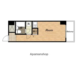 ダイアパレス谷町第3【613号室】の間取り