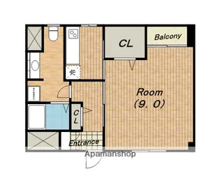 ミキハウス上本町【3階】の間取り