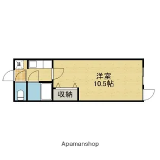 大阪府大阪市平野区加美北1丁目【マンション】の間取り