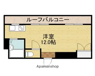 シティ中川【5階】の間取り