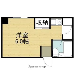 音羽アパートメント【2階】の間取り
