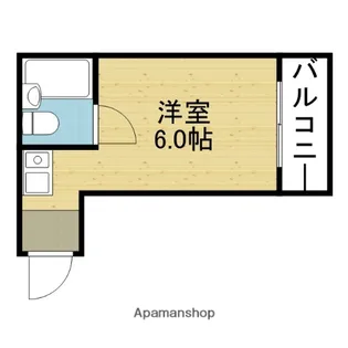 プレアール新今里Ⅳ【407号室】の間取り