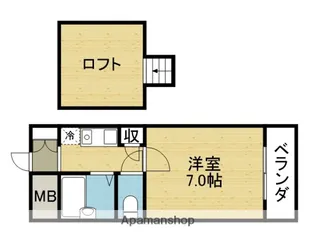 ドマーニ・コルレレ【8階】の間取り