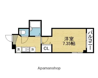 パルケラード【4階】の間取り