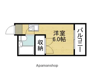 アミティ布施公園通り【301号室】の間取り