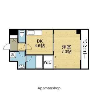 WONTAEK(ウォンテ)【2階】の間取り