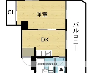 サンビラ大手前【7階】の間取り