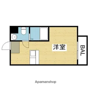 ボンボニエール【3階】の間取り