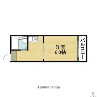 トゥリオーニ鶴橋【3階】の間取り