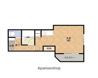 マルマン大阪マンション【203号室】の間取り