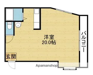 ボヌール【102号室】の間取り